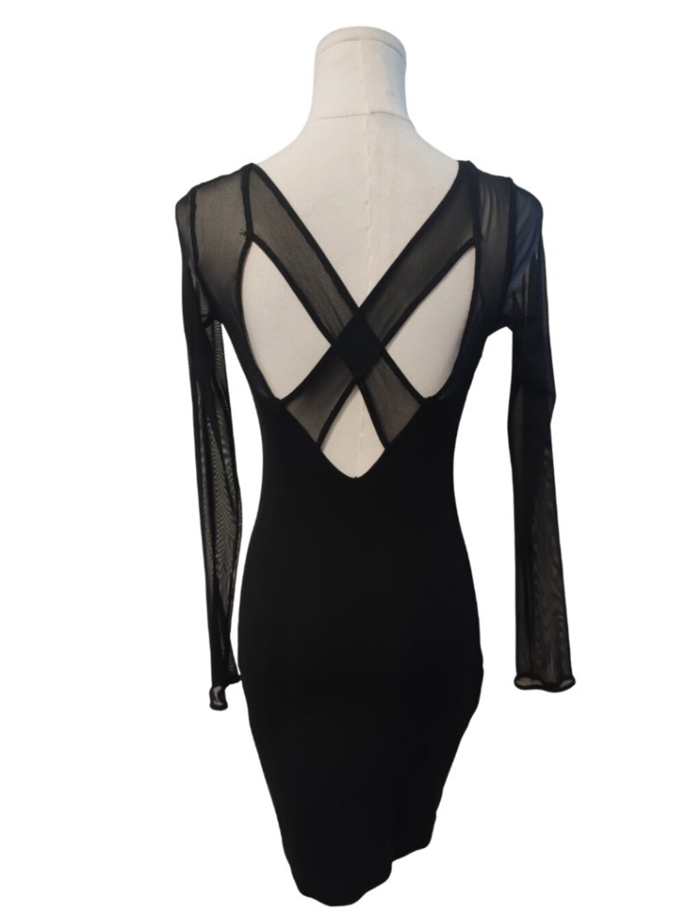 Zara Cross Back Bodycon Dress - Picture 4 of 5